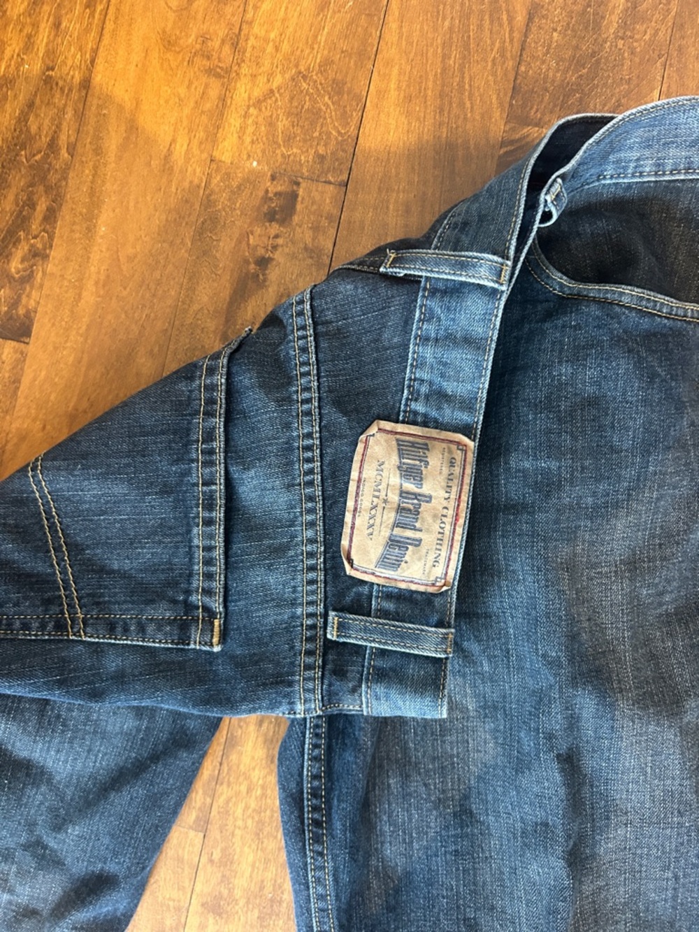 Tommy Hilfiger Dark Blue Straight Leg Women’s Jeans